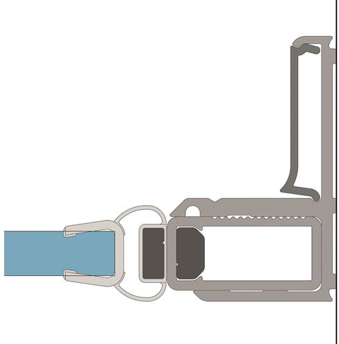 CONCEPT 200 montážny set, aluchróm V2.CON.50 Obrázek - fotka