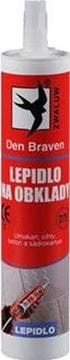 DEN BRAVEN lepidlo na obklady 310 ml, biela