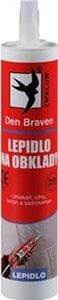 DEN BRAVEN lepidlo na obklady 310 ml, biela