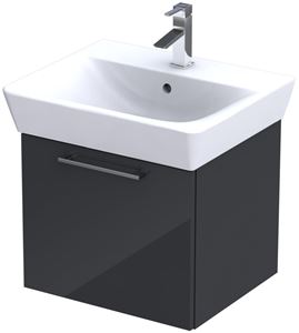 CONCEPT 100 skrinka pod umývadlo 47,4x40,8x40,8 cm, 1 zásuvka, antracit