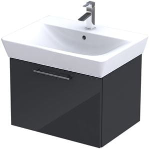CONCEPT 100 skrinka pod umývadlo 57,4x43,3x40,8 cm, 1 zásuvka, antracit