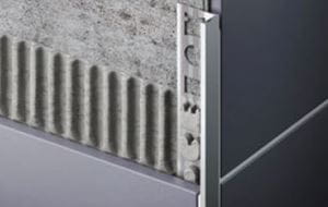 CELOX L profil 11mm/2,5m ukončovací, Al, elox inox kartáč