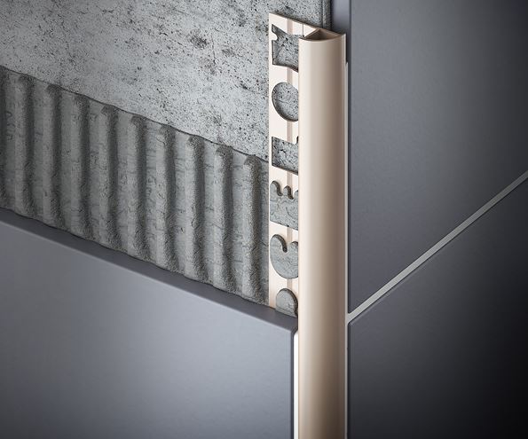 CELOX profil oblý 10mm/2,5m, s nosom, ukončovací, PVC, biela 351200 Obrázek - Hlavní obrázek