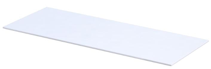CONCEPT RETRO doska pod umývadlo 119,6x45,9x1,6 cm, matná biela
