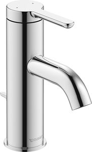 DURAVIT C.1 umývadlová stojanková batéria, s odtokovou súpravou, chróm
