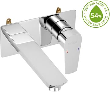 NOVASERVIS METALIA 58 umývadlová podomietková batéria, s telesom, chróm 58200,0 Obrázek - fotka