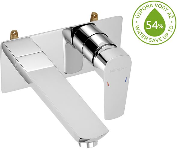 NOVASERVIS METALIA 58 umývadlová podomietková batéria, s telesom, chróm 58200,0 Obrázek - fotka