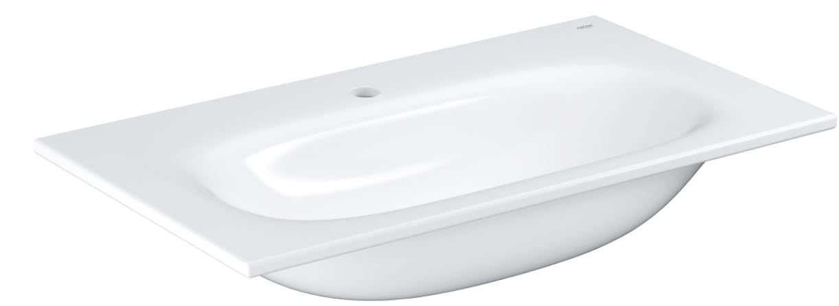 GROHE ESSENCE umývadlo 80 cm, s otvorom pre batériu a prepadom, PureGuard