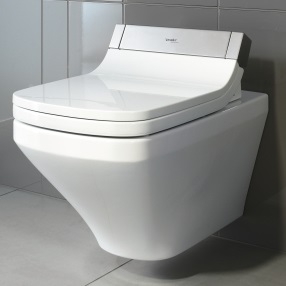 DURAVIT DURASTYLE závesné WC pre bidetové sedadlo SensoWash, Rimless splachovanie, Wondergliss 25425900001 Obrázek - fotka