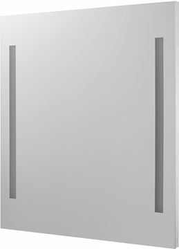 DŘEVOJAS STRIPE ZCO 50 zrkadlo 50x70 cm, s osvetlením, s reguláciou stmievania, so senzorom