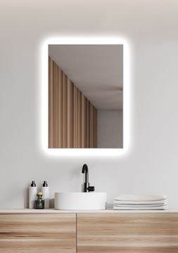 AMIRRO AMBIENTE zrkadlo 50x70 cm, reverzibilné, s osvetlením 410-814 Obrázek - fotka