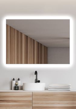 AMIRRO AMBIENTE zrkadlo 100x70 cm, reverzibilné, s osvetlením 410-838 Obrázek - fotka
