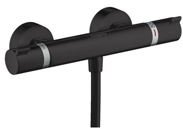 HANSGROHE ECOSTAT COMFORT sprchová nástenná termostatická batéria, čierna mat
