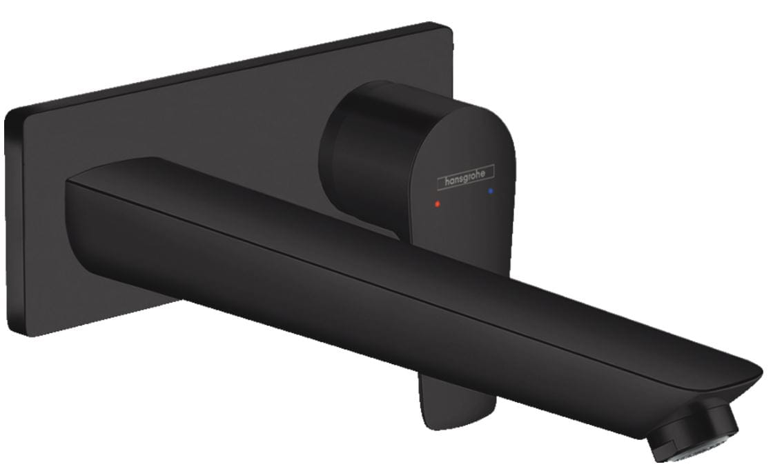 HANSGROHE TALIS E umývadlová podomietková batéria, s odtokovou súpravou, EcoSmart, matná čierna