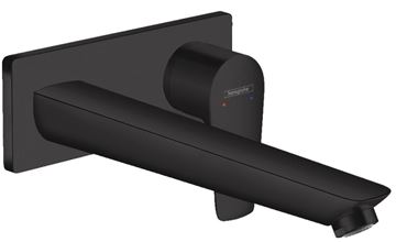 HANSGROHE TALIS E umývadlová podomietková batéria, s odtokovou súpravou, EcoSmart, matná čierna