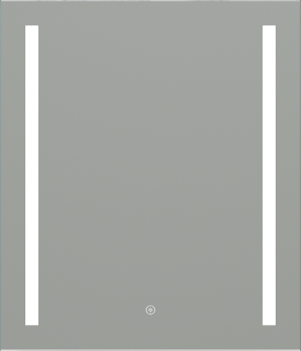 EASY PLUS zrkadlo 60x70 cm, s osvetlením, s reguláciou stmievania a teploty svetla, so senzorom EA101.60 Obrázek - Hlavní obrázek