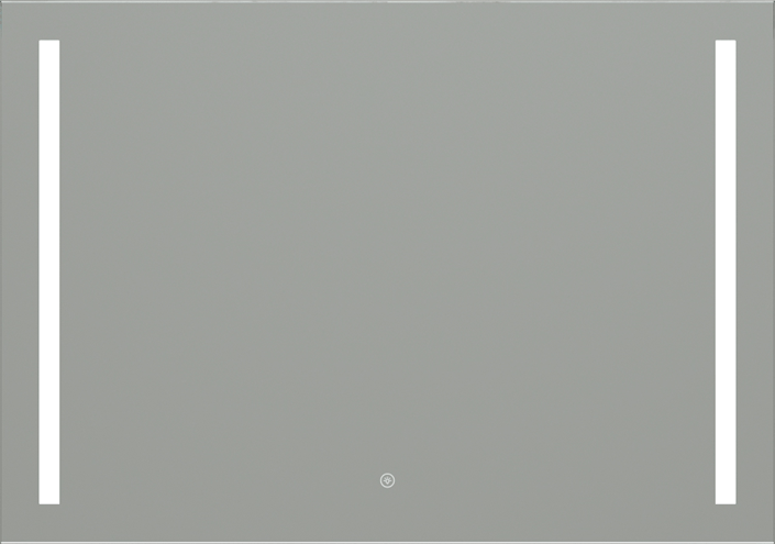 EASY PLUS zrkadlo 100x70 cm, s osvetlením, s reguláciou stmievania a teploty svetla, so senzorom EA101.100 Obrázek - Hlavní obrázek