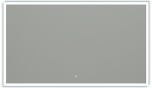EASY PLUS zrkadlo 120x70 cm, s osvetlením, s reguláciou stmievania a teploty svetla, so senzorom