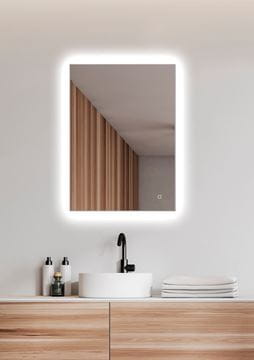 AMIRRO AMBIENTE SENZOR zrkadlo 50x70 cm, reverzibilné, s osvetlením, so senzorom 410-951 Obrázek - fotka