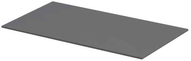 CONCEPT RETRO doska pod umývadlo 79,6x45,9x1,6 cm, antracit gloss OR00-BU-80-5 Obrázek - Hlavní obrázek