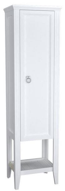 VITRA VALARTE vysoká skrinka 53,5x39,5x196,5 cm, 1 polica, 1 dvierka, pánty vpravo, matná biela