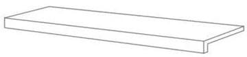 MARAZZI PLASTER20 schodovka 15x60x2 cm, mat, antracite