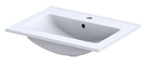 CONCEPT 250 umývadlo 60 cm, s otvorom pre batériu a prepadom PTA-003 Obrázek - Hlavní obrázek