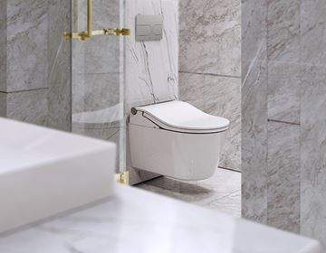 CONCEPT 300 WASHLET bidetové sedátko, okrúhle, SoftClose 801CG-CON-DUS-R Obrázek - fotka