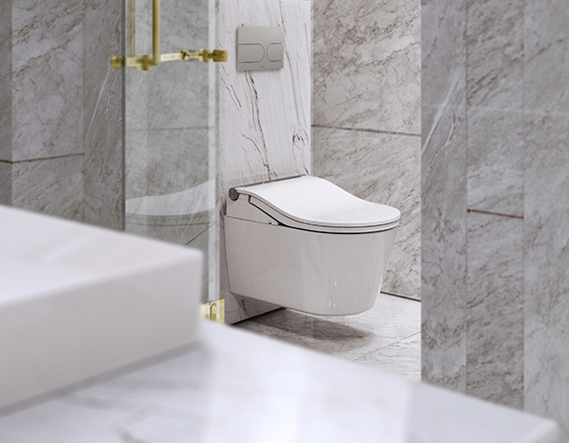 CONCEPT 300 WASHLET bidetové sedátko, okrúhle, SoftClose 801CG-CON-DUS-R Obrázek - fotka