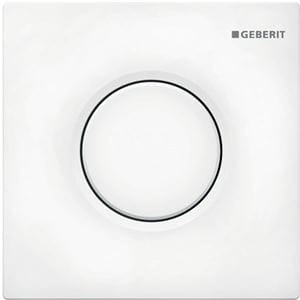 GEBERIT 01 ovládacie tlačidlo splachovania pre pisoár, plast, biela