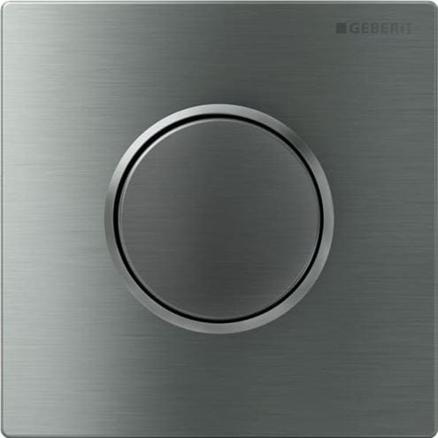 GEBERIT 10 ROUND ovládacie tlačidlo splachovania pre pisoár, easy-to-clean, oceľ, kartáčovaný/leštený nerez 116.015.SN.1 Obrázek - Hlavní obrázek