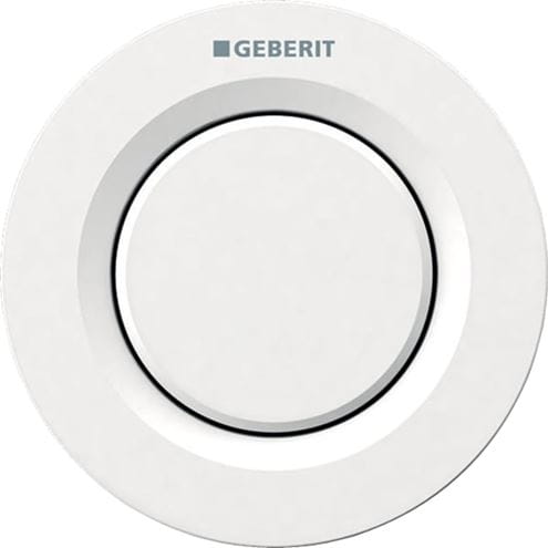 GEBERIT 01 ovládacie tlačidlo splachovania, Štart/Stop, plast, biela 116.040.11.1 Obrázek - Hlavní obrázek