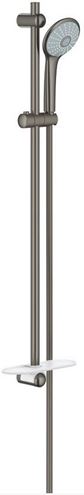 GROHE EUPHORIA 110 MASSAGE sprchová súprava 4-dielna, ručná sprcha pr. 110 mm, 3 prúdy, tyč, hadica, polička, kartáčovaný hard graphite 27226AL1 Obrázek - Hlavní obrázek