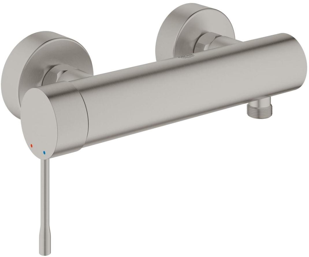 GROHE ESSENCE NEW sprchová nástenná batéria, supersteel