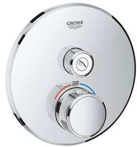 GROHE GROHTHERM SMARTCONTROL sprchová podomietková termostatická batéria, Water Saving, chróm