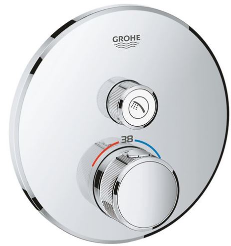 GROHE GROHTHERM SMARTCONTROL sprchová podomietková termostatická batéria, Water Saving, chróm 29118000 Obrázek - Hlavní obrázek