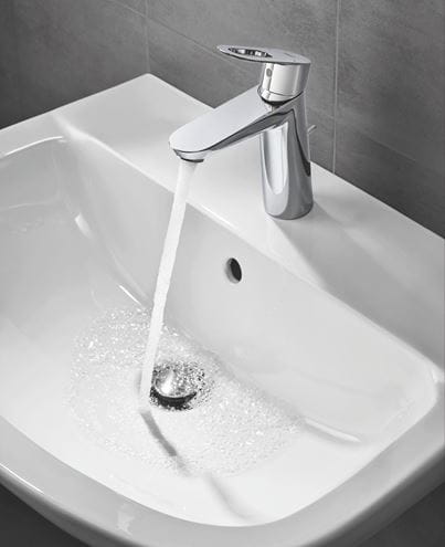 GROHE BAULOOP umývadlová stojanková batéria, s odtokovou súpravou, chróm 23762000 Obrázek - fotka