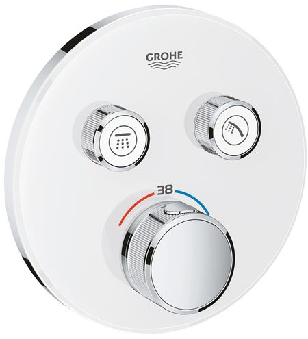 GROHE GROHTHERM SMARTCONTROL podomietková termostatická batéria, pre 2 spotrebiče, Water Saving, mesačná biela 29151LS0 Obrázek - Hlavní obrázek