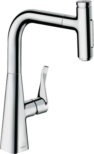 HANSGROHE METRIS SELECT M71 drezová batéria, s vyťahovacou sprškou, sBox, chróm 73817000 Obrázek - Hlavní obrázek