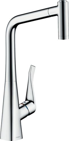 HANSGROHE METRIS M71 drezová batéria, s vyťahovacou sprškou, sBox, chróm 73801000 Obrázek - Hlavní obrázek