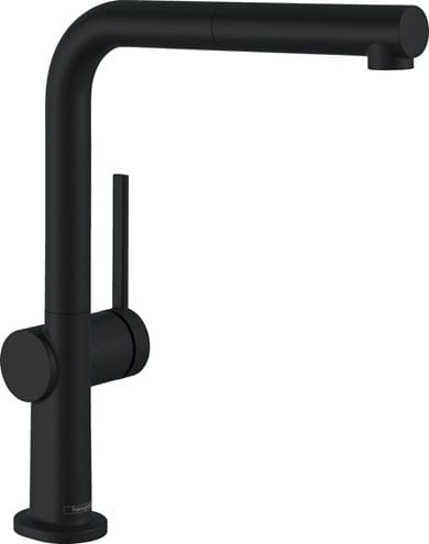 HANSGROHE TALIS M54 drezová batéria, s vyťahovacou koncovkou, matná čierna 72808670 Obrázek - Hlavní obrázek