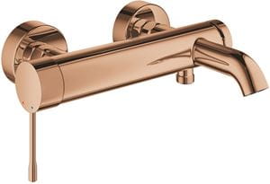 GROHE ESSENCE NEW vaňová nástenná batéria, s prepínačom, warm sunset