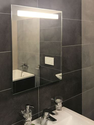 AMIRRO LUNA LED zrkadlo 60x70 cm, s osvetlením 902-005 Obrázek - fotka