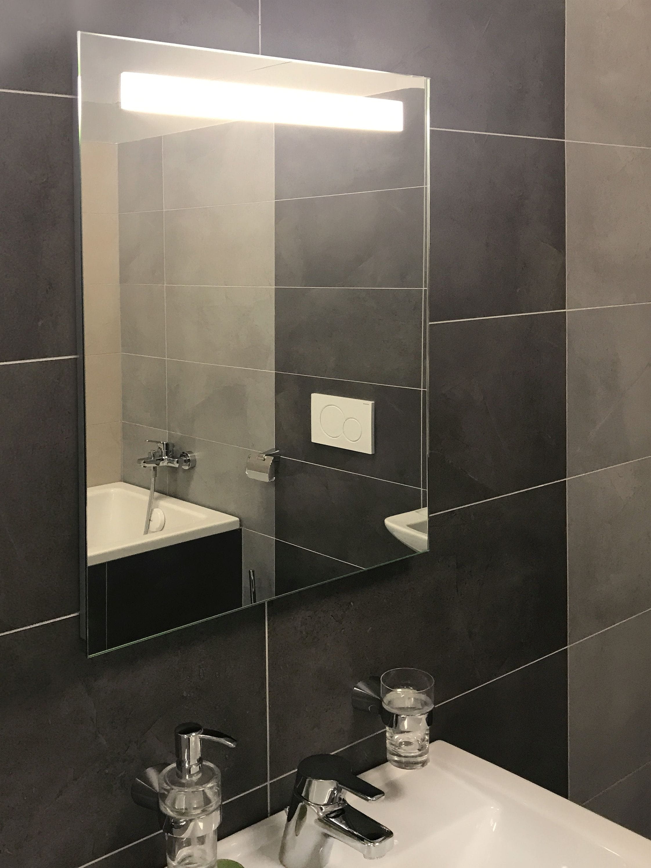 AMIRRO LUNA LED zrkadlo 60x70 cm, s osvetlením 902-005 Obrázek - fotka
