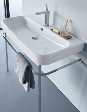 DURAVIT HAPPY D.2 kovový podstavec 513x491x750-800mm, pre umývadlo, chróm 0030781000 Obrázek - fotka