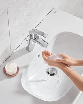 GROHE EUROSMART umývadlová stojanková batéria, s odtokovou súpravou, chróm 23322001 Obrázek - fotka