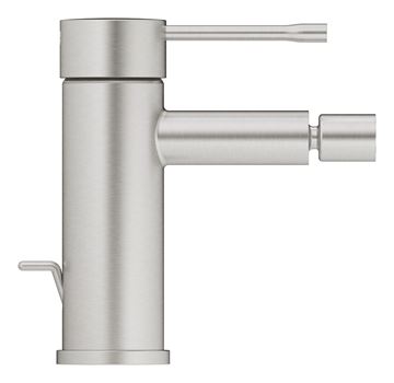 GROHE ESSENCE NEW bidetová stojanková batéria, s odtokovou súpravou, Water Saving, supersteel 32935DC1 Obrázek - fotka