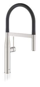 GROHE ESSENCE NEW drezová batéria, s flexi ramienkom a sprškou, supersteel