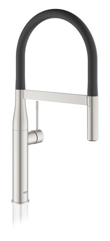 GROHE ESSENCE NEW drezová batéria, s flexi ramienkom a sprškou, supersteel 30294DC0 Obrázek - Hlavní obrázek