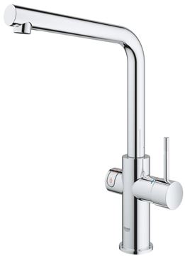 GROHE RED DUO drezová elektronická batéria, s ohrevom, veľkosť M, GROHE ChildLock, napájanie zo siete, chróm 30327001 Obrázek - fotka